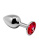 Alive Metal Plug Kit - Набір металевих анальних пробок, 8х3.4 см (різнокольоровий) - купити в Києві, Україні